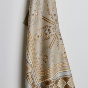 Anthony Paine Skemo Scarf Made in Italy Polyester Northwest Coast Retro